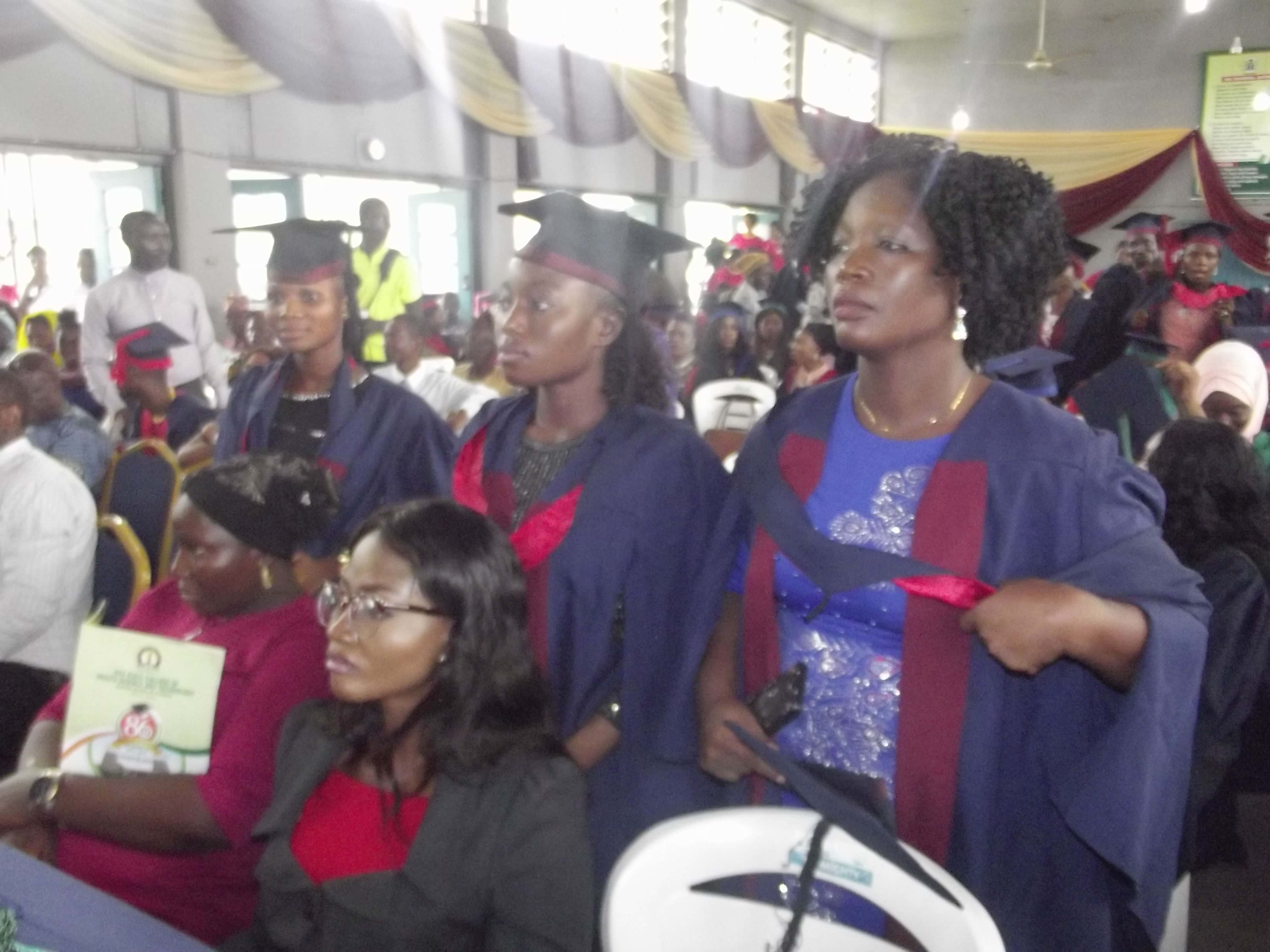 Student convocation ceremony